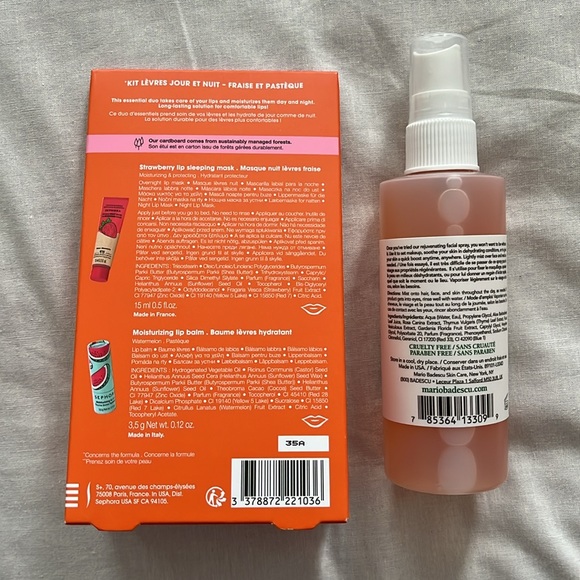 Sephora lip set & Mario Badescu facial spray - Picture 2 of 2